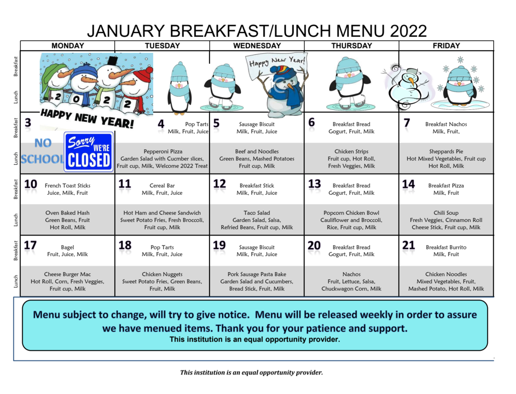 Jan menu